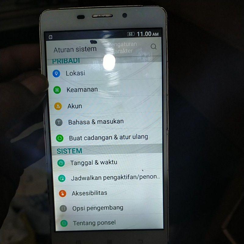 mesin lenovo a7700