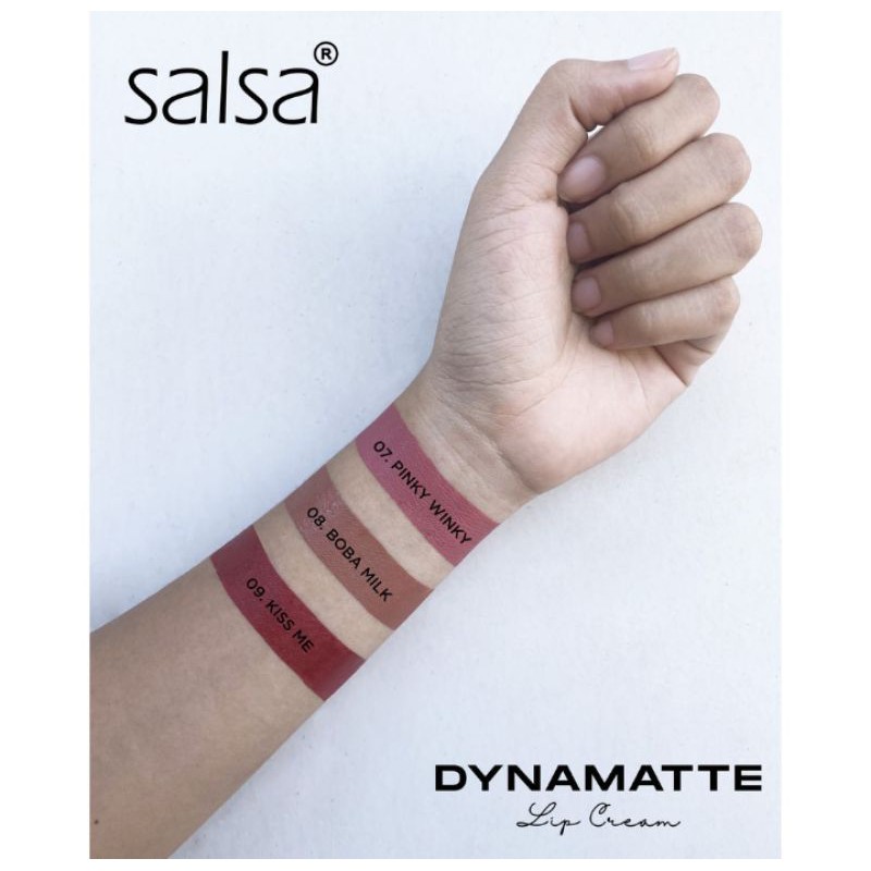 Lip cream lipstik lipstick salsa dynamatte