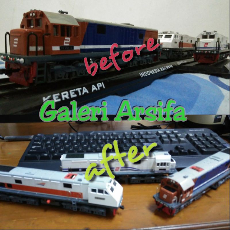 Lokomotif Agung Craft Bermesin