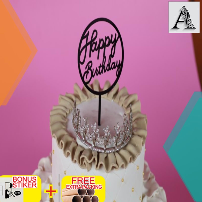 

Promo Topper cake / Cake topper / Cake topper akrilik / Hiasan kue