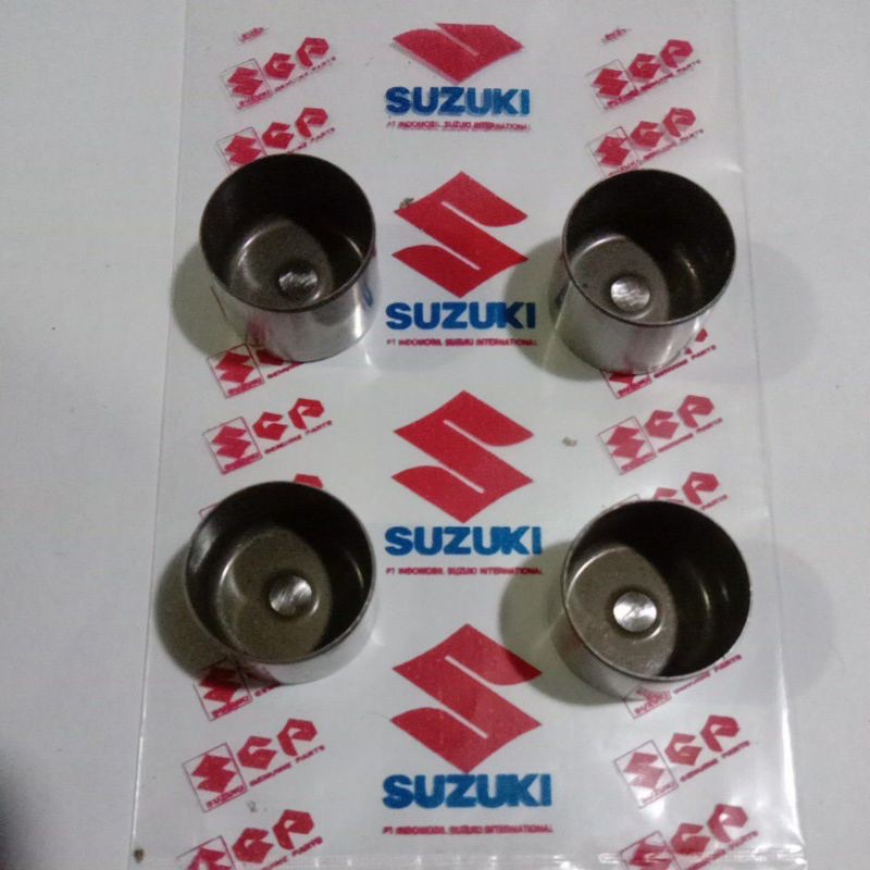 TAPPET TUTUP SIM KLEP TAPET SHIM KLEP LIFTER DUDUKAN SIM KLEP RUMAH SIM KLEP SATRIA FU 150 FU150 SGP 1SET(4PCS)