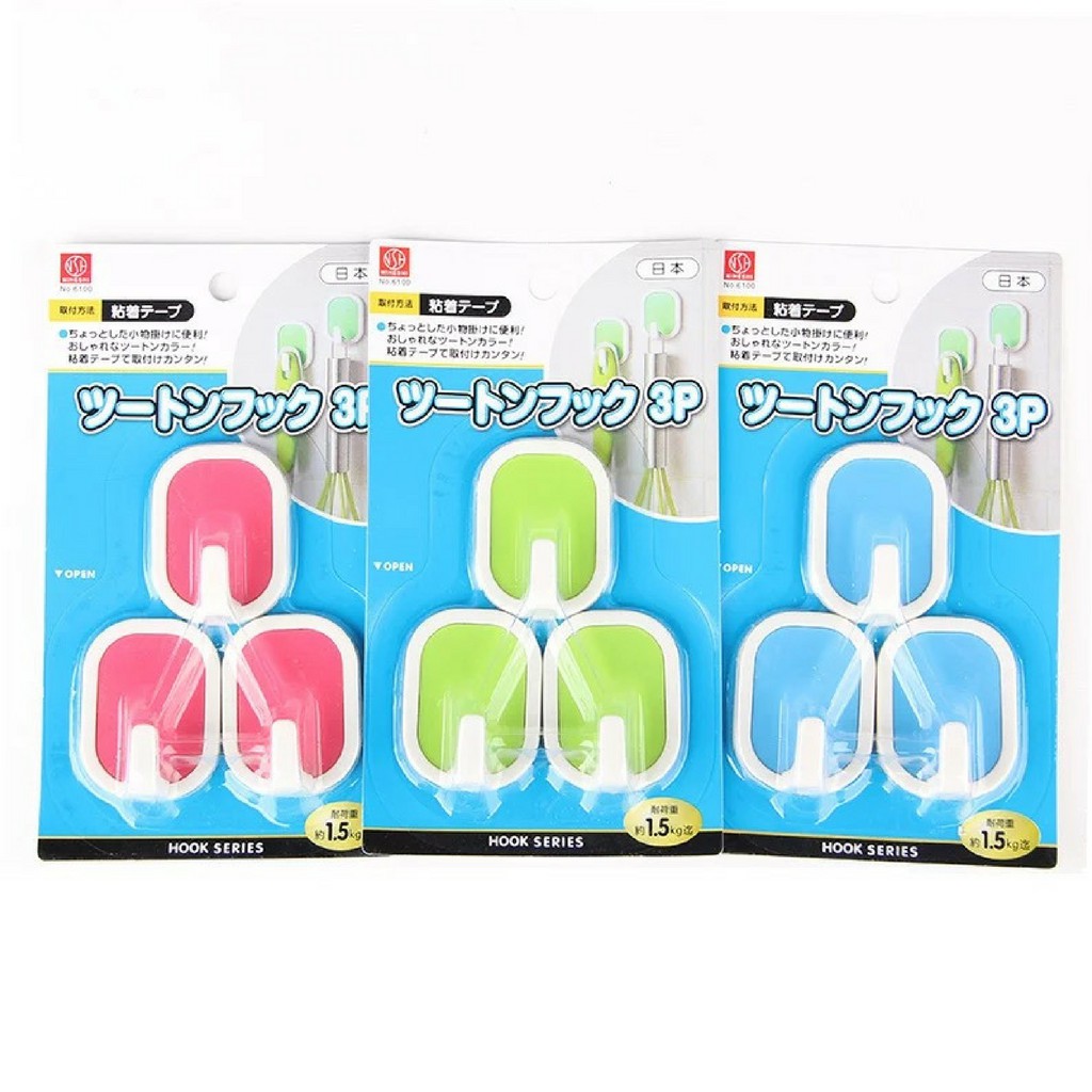 Minicart Gantungan Tempel Hook Tempel Kapasitas Beban 1.5 KG - No 6100