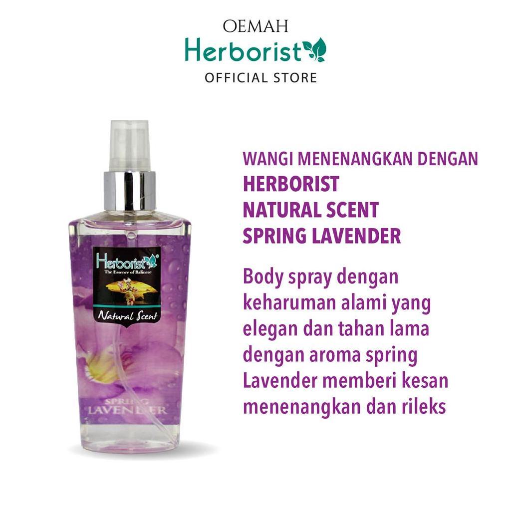 Herborist Parfum Natural Body Scent Zaitun Vanilla Berries Lavenderr 120ml