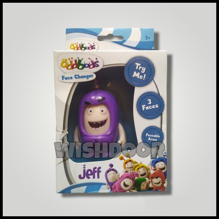 Figure Oddbods Face Changer Mainan