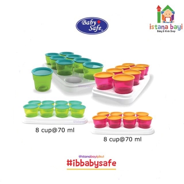 Baby Safe Multi use Container - Alat Mpasi bayi/baby cubes/baby safe AP011