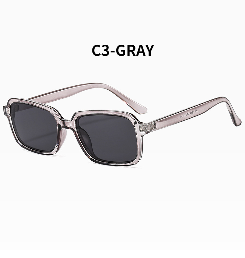 2021 Fashion Korean style square frame personality small frame trendy men's and women's sunglasses