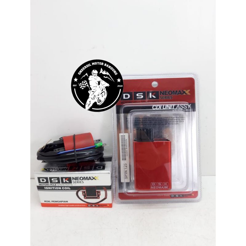 CDI KOIL COIL RACING SPIN 125 SKYWAFE SKYDRIVE SUZUKI ORIGINAL DSK NEOMAXX TENAGA NAIK 20%