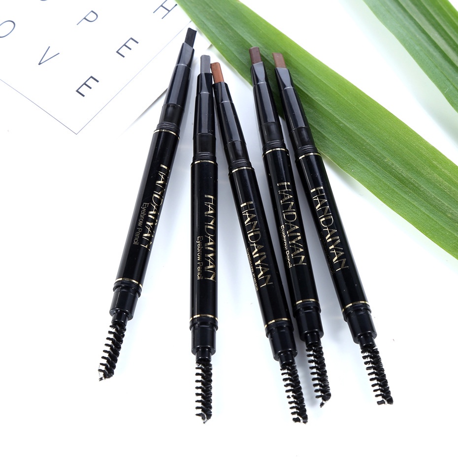 Allphv Eyebrow Waterproof Long-Lasting Double Ended  Eyebrow Pencil 5 Colours Pensil Alis MakeupTool