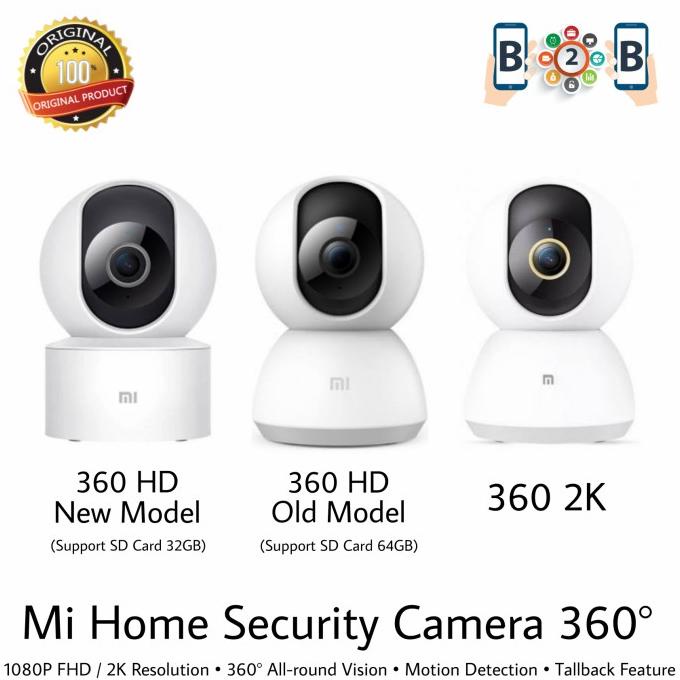 Xiaomi Mi Home Security Camera 360 1080P - Xiaomi CCTV Ip cam Kamera