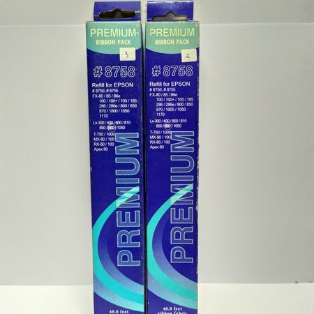 PREMIUM REFILL RIBBON #8758 (EPSON)