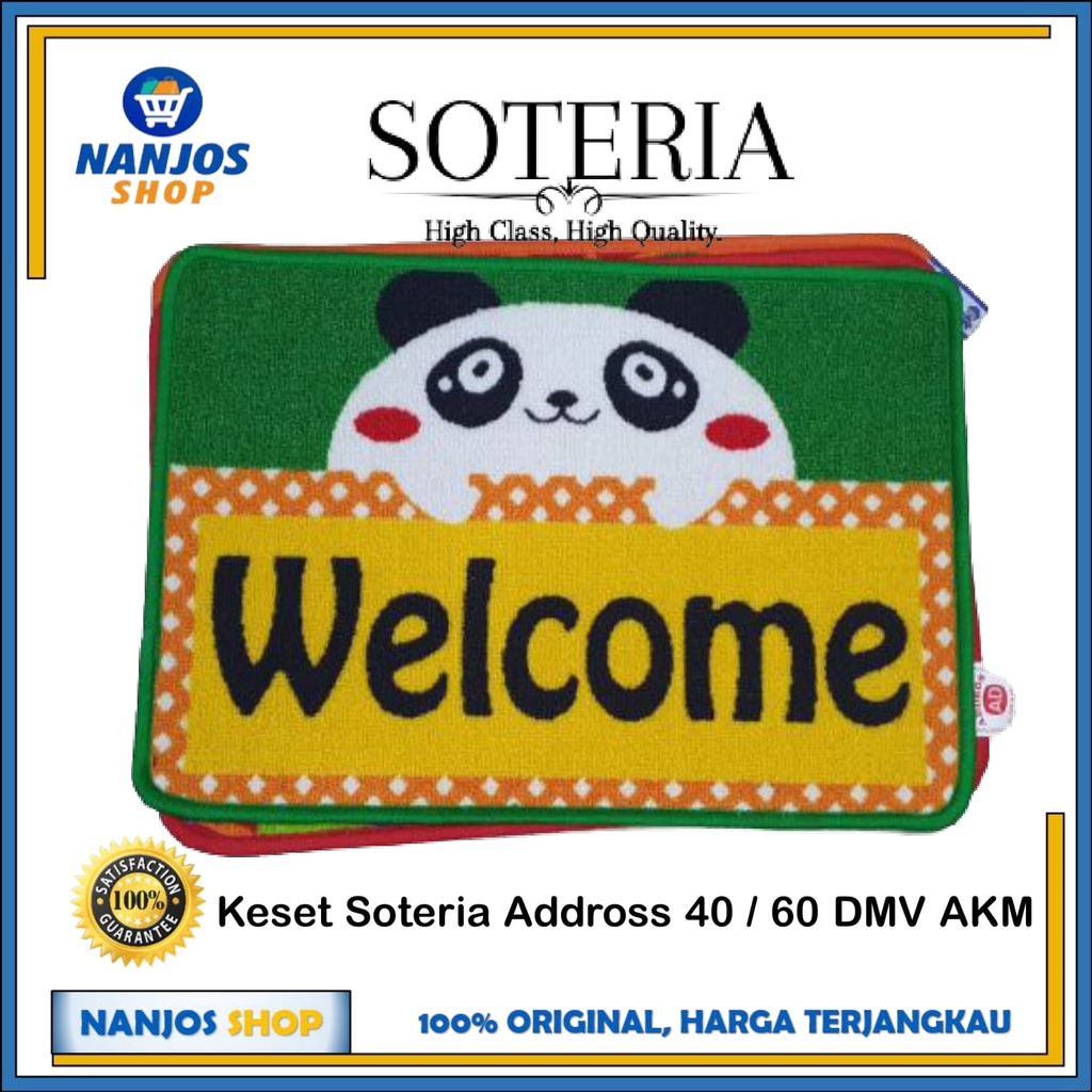 Keset Kaki Anti Slip Keset Handuk Addros Bath Mat 40x60 cm SOTERIA