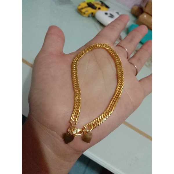 Gelang asahan dewasa perak