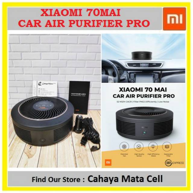 CahayaMataCell - Xiaomi 70mai Car Air Purifier Pro Penyaring Udara Mobil 70mai
