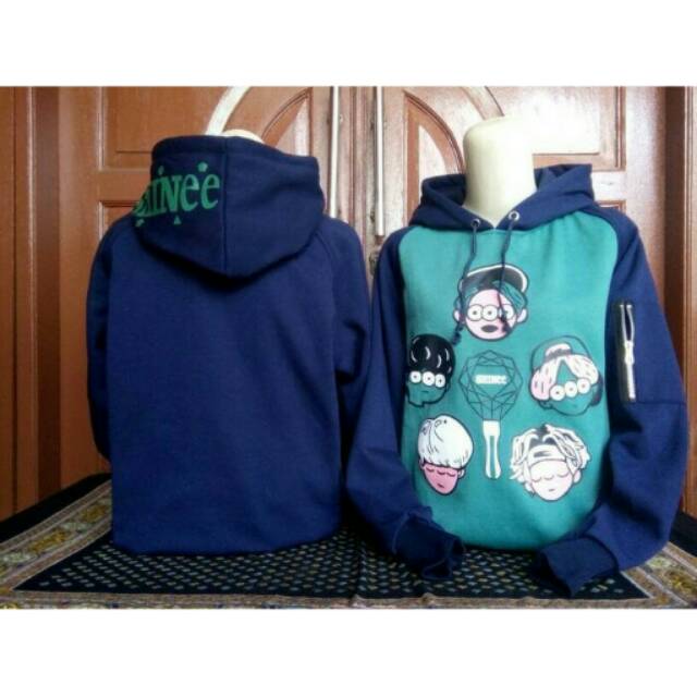 SWEATER HOODIE SHINEE CHIBI KPOP / JAKET KPOP / SHINEE / FREEONGKIR