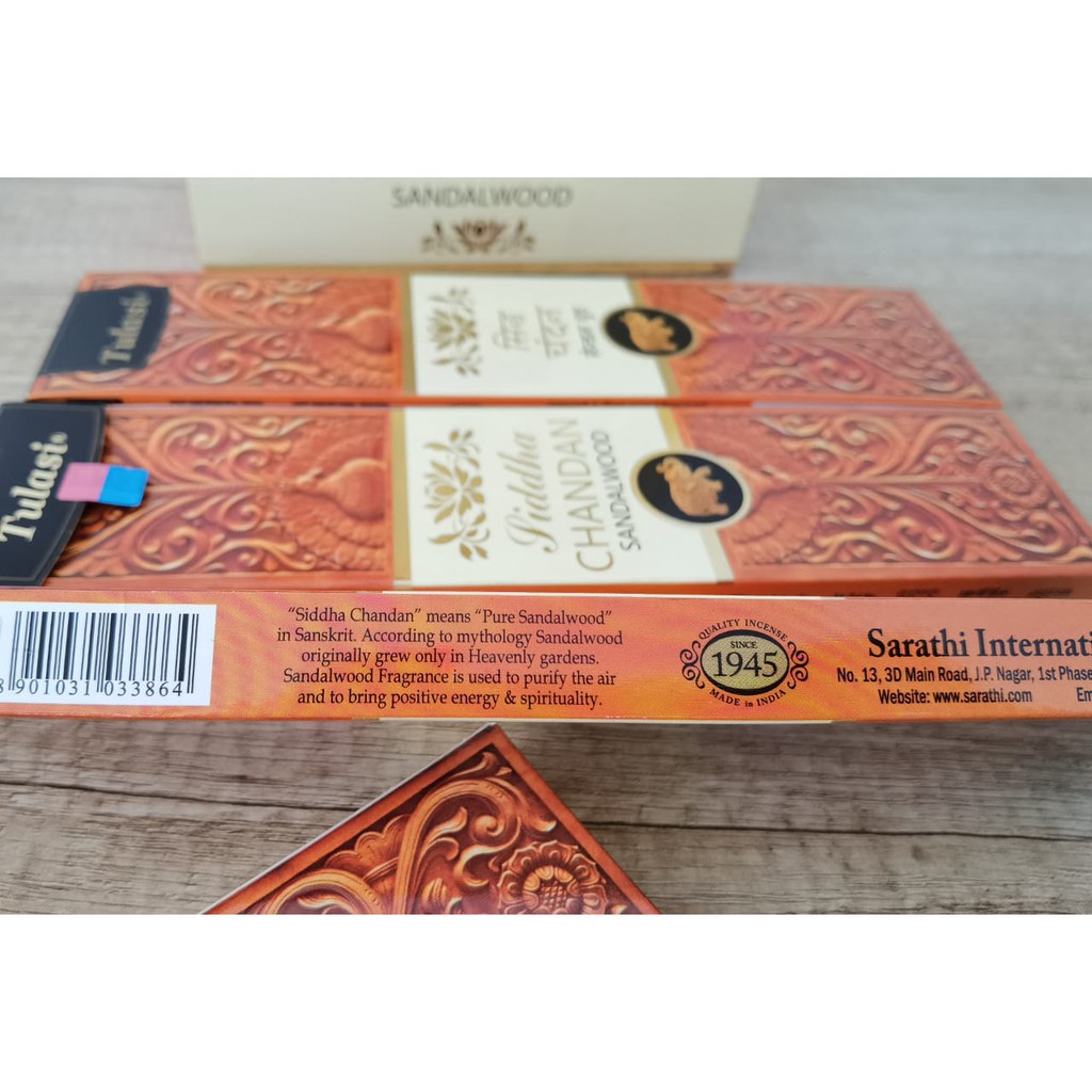Dupa Cendana Siddha Chandan Hio Sandalwood By India Tulasi