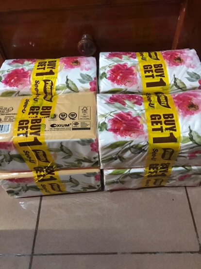 Plenty Facial Tissue Premium [3 Ply/180 Sheets] - Buy 1 Get 1