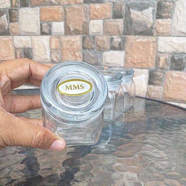 Keke Jar Kaca Mini 150 Ml / Toples Beling Mini Kedap Udara 150 Ml