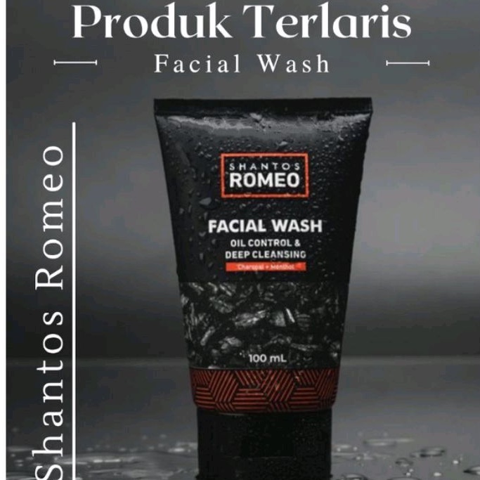 Shantos Romeo Facial Wash | Sabun Wajah 100ml