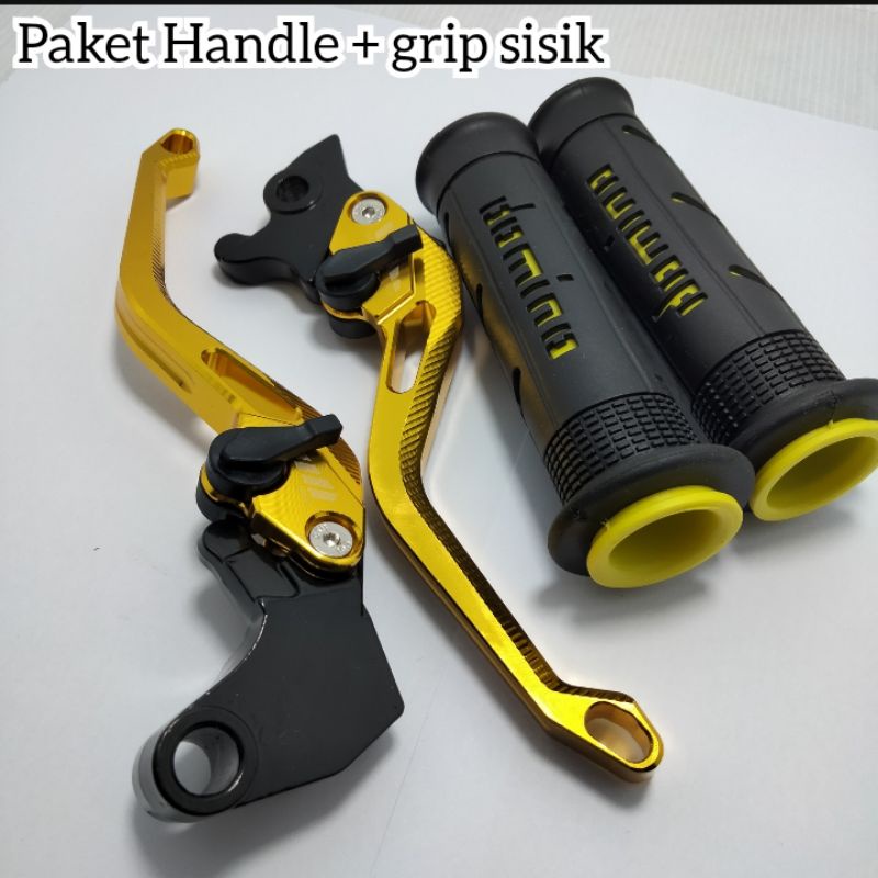 Paket handle rem kopling vixon 1set+grip sisik