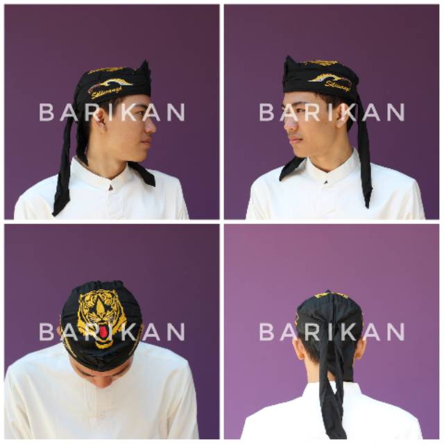 Blangkon Ikat Iket Totopong Sunda Macan Maung Padjajaran Siliwangi