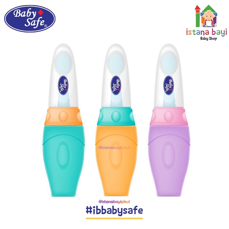 Baby Safe Bottle Spoon JP029  - Botol sendok Mpasi bayi