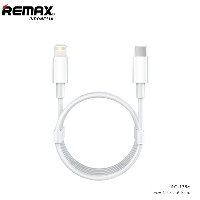 Remax Chaining Series RC -175i Type C to Lightning Cable Kabel Data
