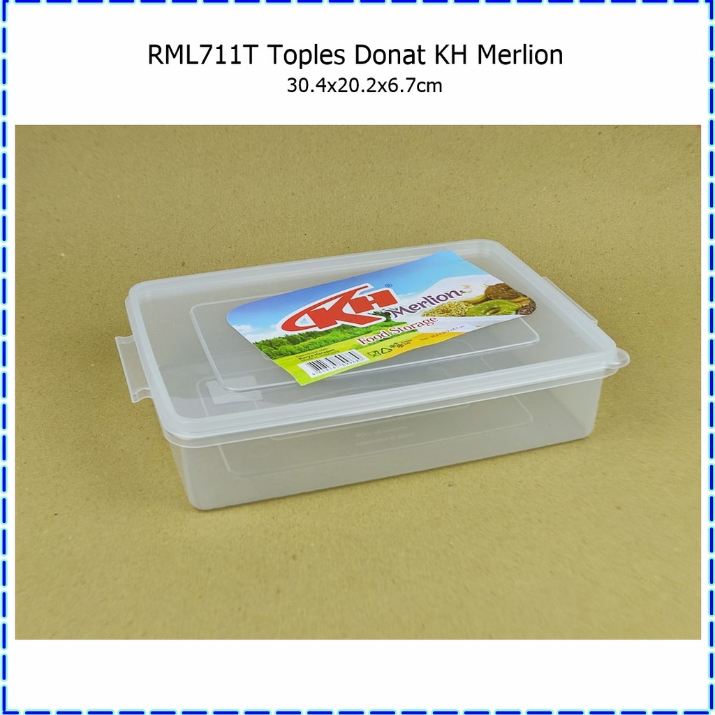 RML711T Tempat Donat/Toples Donat/Toples Penyimpanan KH Merlion