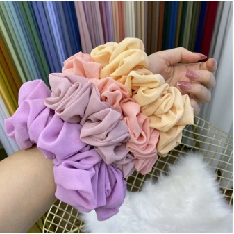 LobaNuMeser - Scrunchie Hijab Cepol Kuncir Rambut Jumbo Besar