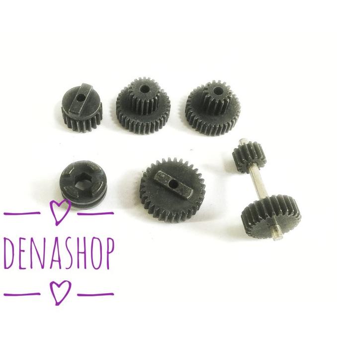 Gear Metal Upgrade Gearbox dual 2 Speed dinamo motor 370 RC wpl Mn d90