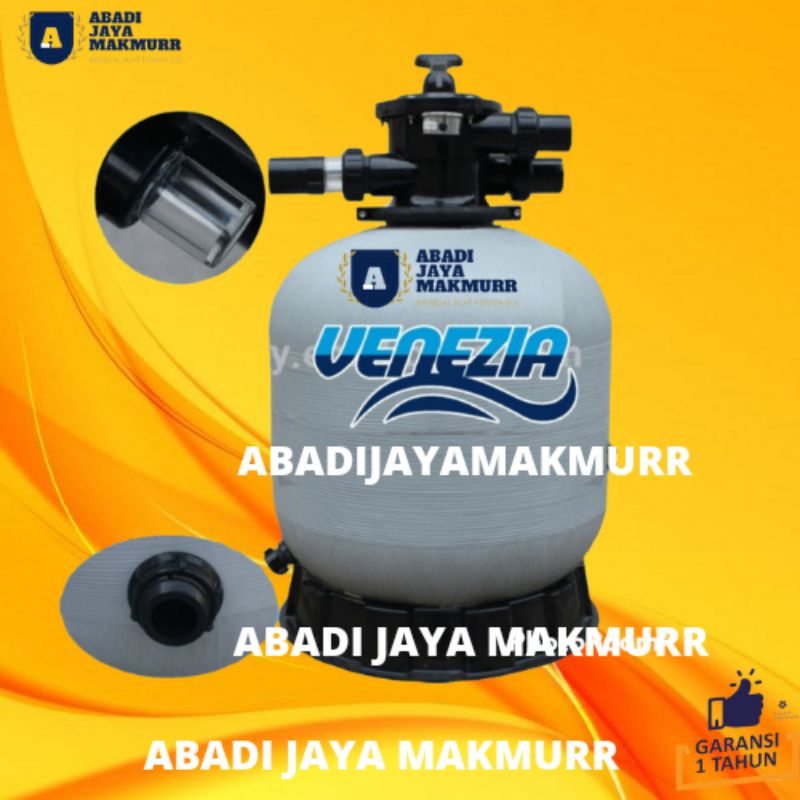 Tabung Sand Filter Kolam Renang 25in Venezia Filter Kolam Renang 25 in
