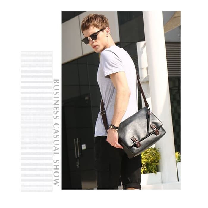 Tas Selempang Pria | OPAA/Ajushi KOREA STYLE | Gaya Laki Casual | MANTUL Kwalitas Premium IMPORT
