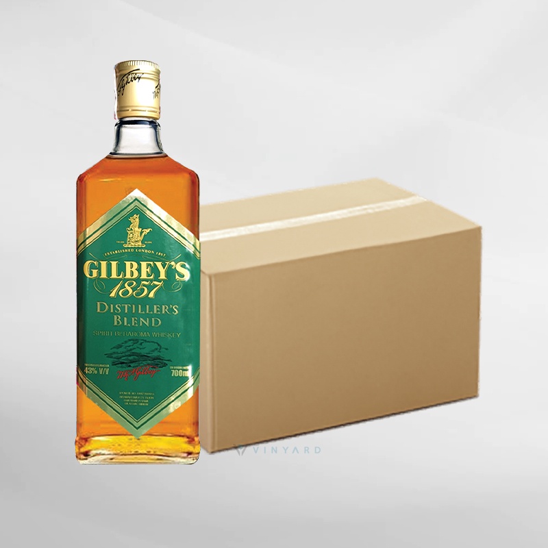 PROMO ( 12 Botol ) Gilbey's D'Blend 700 ml