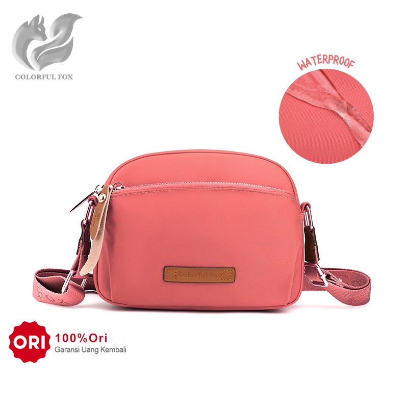 Tas Selempang Wanita COLORFUL FOX 2203 Sling Bag Wanita WATCHKITE WKOS