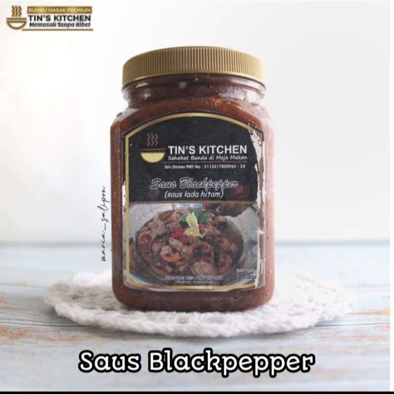 

Tins Kitchen Black Pepper Sauce 375GR