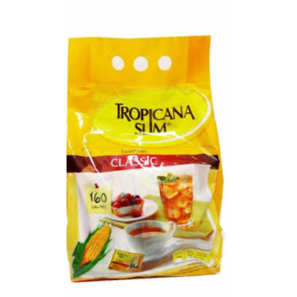 Terlaris Tropicana Slim Classic 160 Sachets #001