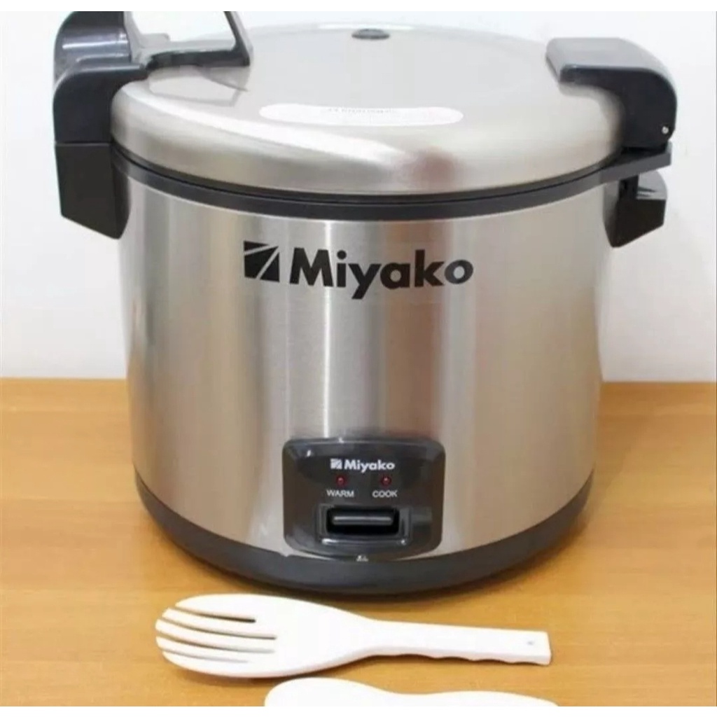 MIYAKO Rice Cooker Stainless Big Capacity [6 Liter] - MCG-171