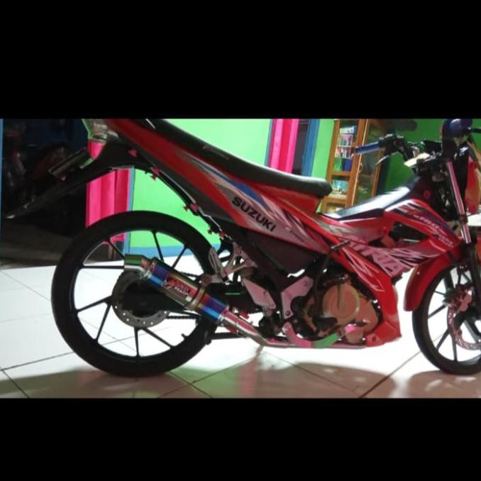 Sale Knalpot Racing Satria Fu Suara Adem Ngebas Topmarkotop Merk Markerbeam Promo