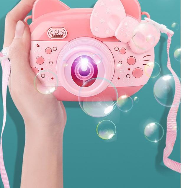 ▲ Mainan Anak Bubble Machine/Mainan Anak Camera Bubble Beautiful Music/Bubble Camera ✵