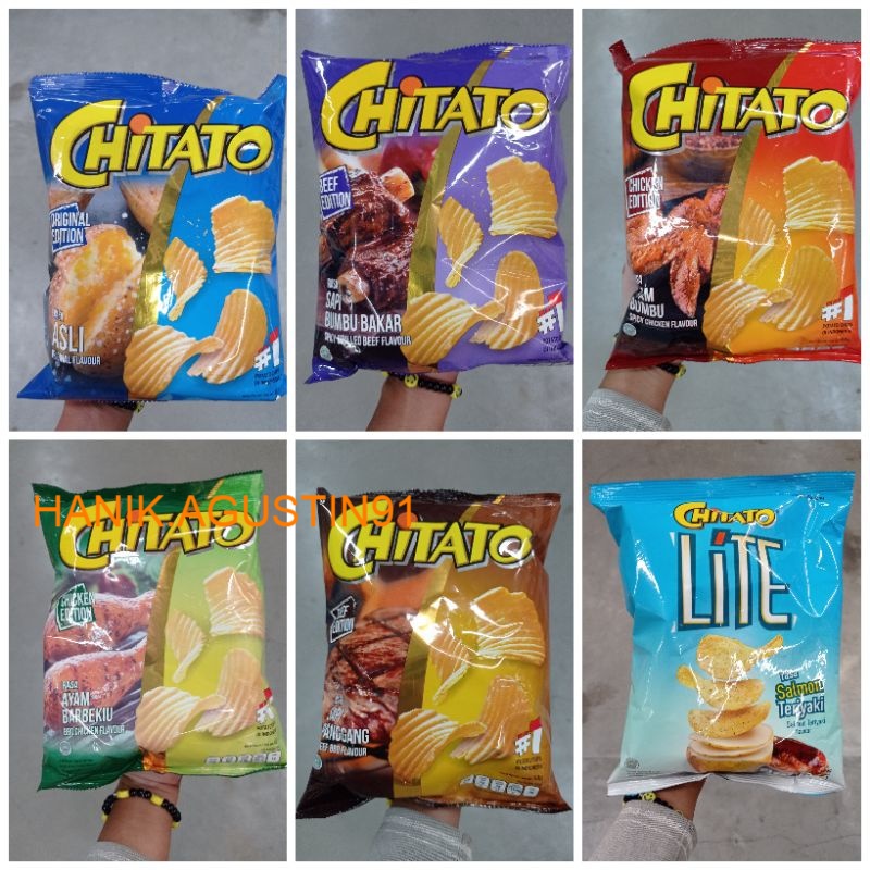 

Chitato Keripik Kentang All Variant 68g / Snack Kentang Chitato 68gr SS91