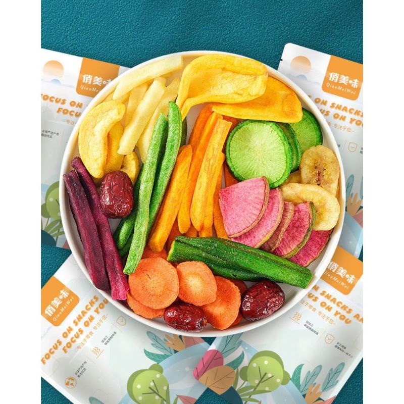 

Snack sayur 12 macam sayuran halal 500gram readystok