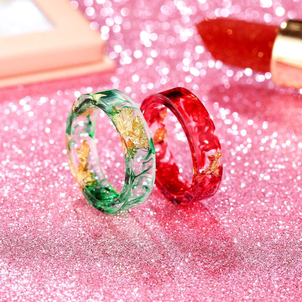 Lily Resin Cincin Cetakan Anting Liontin Silikon Alat Membuat Perhiasan