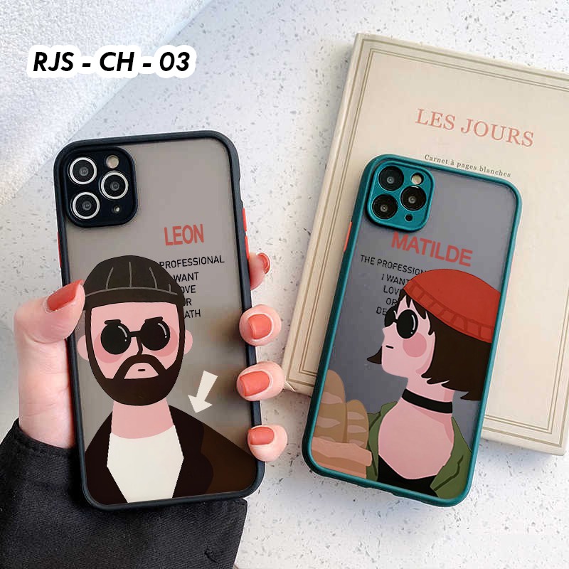 MY CHOICE BLACK DOVE CASE CASING LEON MATILDA CASE REALME C25 C21 C12 C21Y C2 REALME 7 REALME 5 REAL