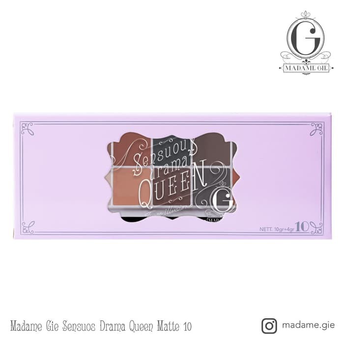 Madame Gie Eyeshadow Sensous Drama Queen BY GISEL - BPOM