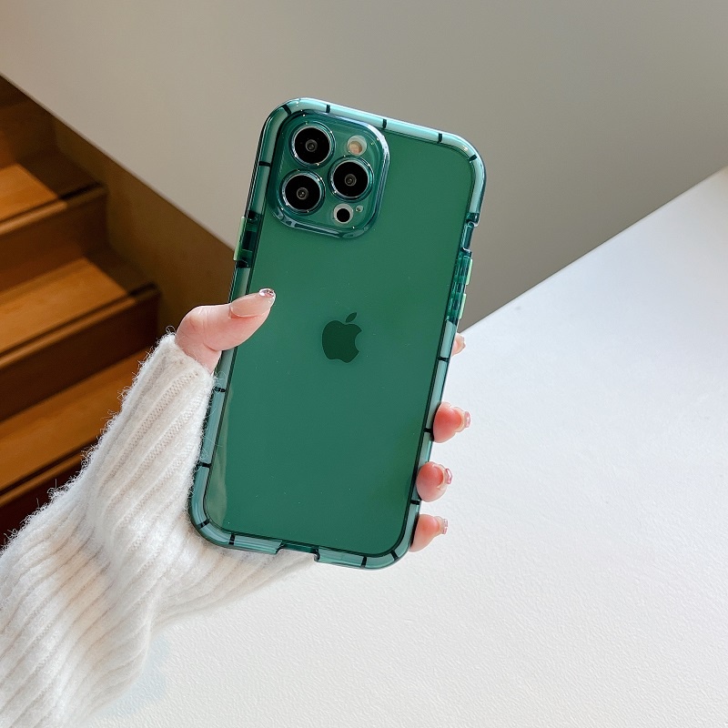 Case Pelindung Luminous Tahan Jatuh Untuk iPhone 13 Pro max 12 11 XR XSMAX 7 8 plus