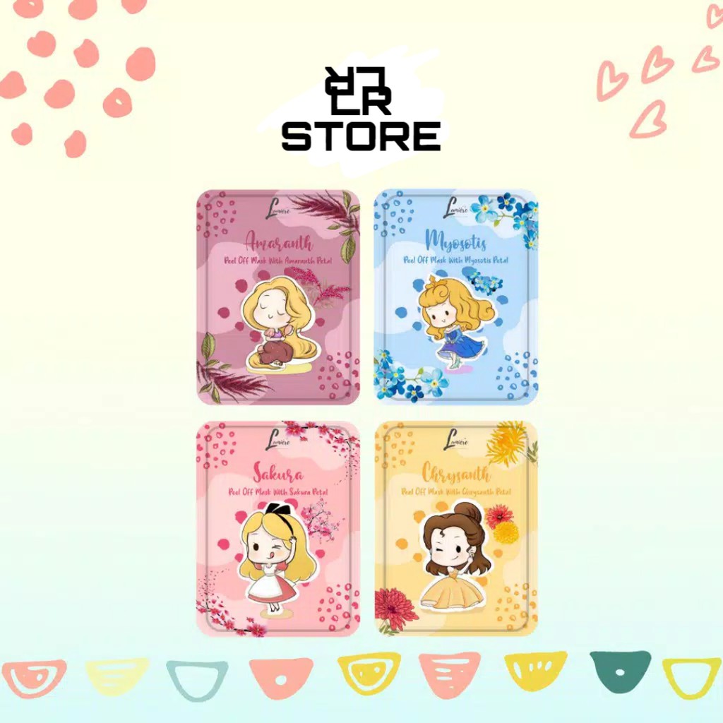 [TERMURAH] PEEL OFF MASK BY LUMIERE/PEEL OFF MASK/LUMIERE/PEEL OFF