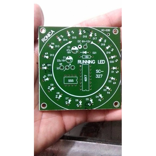 pcb runing led pcb aja 5rb lengkap 20rb