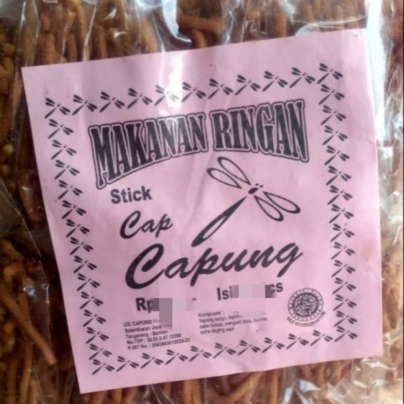 

Stick Pedas Manis Asin Capung isi 12pcs