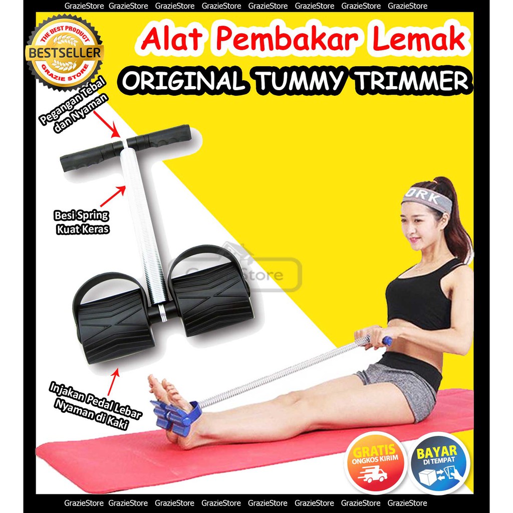 ALAT PENGECIL PERUT| ALAT PEMBAKAR LEMAK | ALAT FITNES RUMAHAN | ALAT OLAHRAGA DI RUMAH