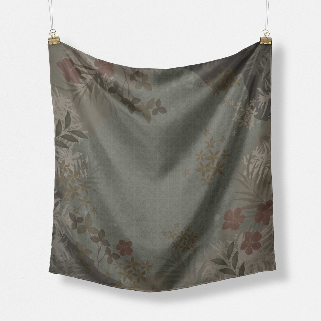 Voal Premium Ultrafine / Soft Ultrafine Voal / Hijab segiempat motif