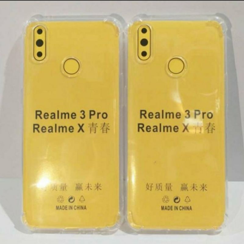 Realme 3 3 Pro soft case silikon silicone anti crack shock